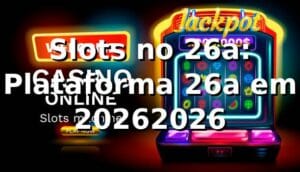 Slots no 26a: Plataforma 26a em 2026/2026 🕹️